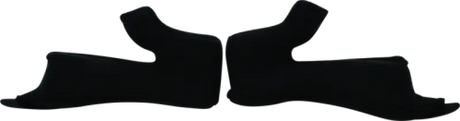 Dark mirrored shoes for Answer AR1 AR3 Cheek Pads Black 2XL product display