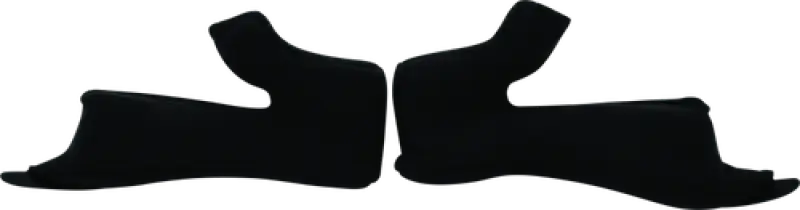 Dark mirrored shoes for Answer AR1 AR3 Cheek Pads Black 2XL product display
