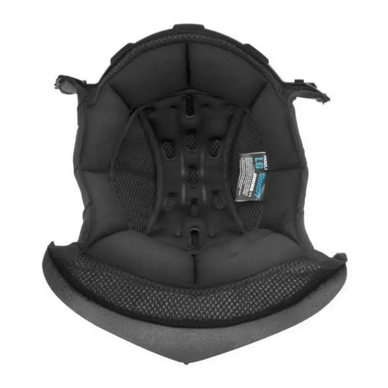 Black Answer AR1 AR3 liner inside helmet for comfort and fit