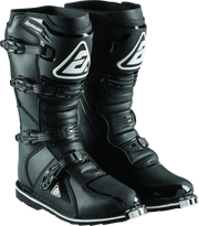 Black Answer AR1 Boot with buckle closures, perfect for motocross riding