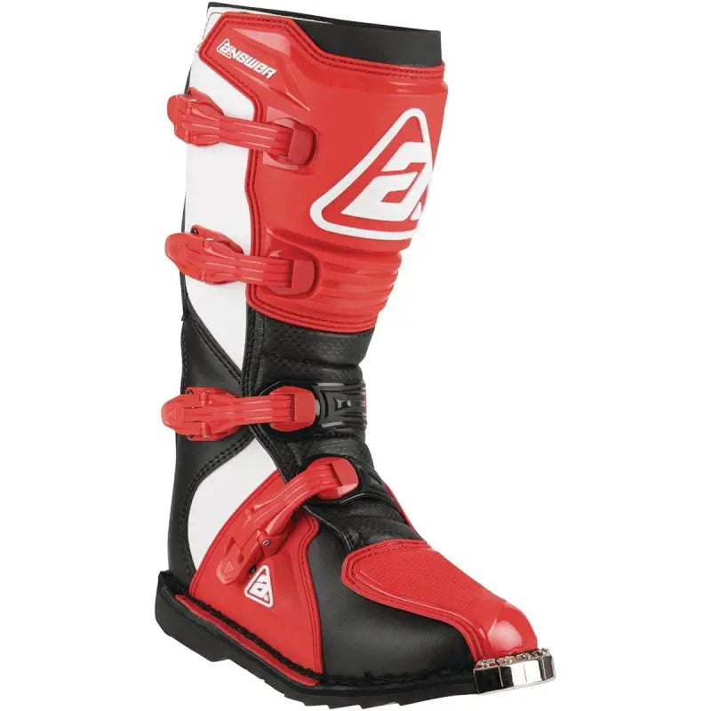 Answer AR1 Boot Black/Red - 11 - 446629 - Apparel