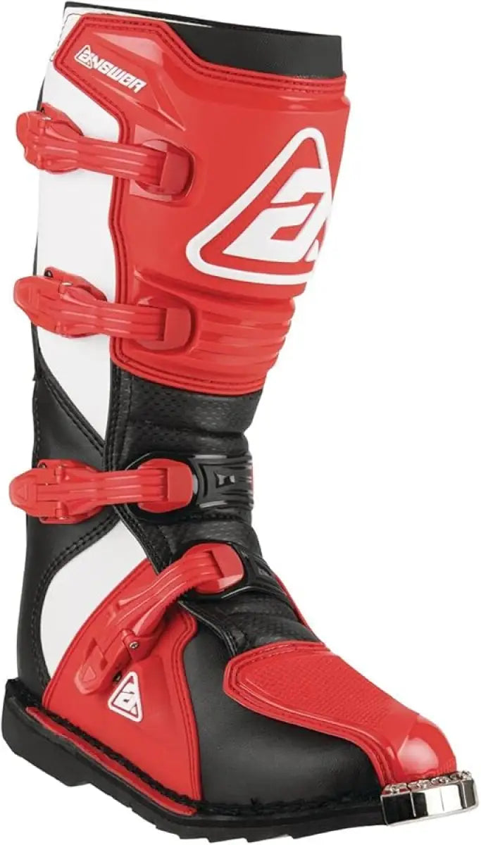 Answer AR1 Boot Black/Red - 7 - 446625 - Apparel