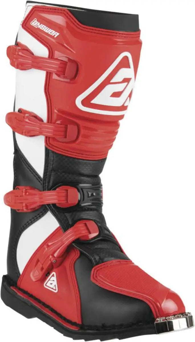 Answer AR1 Boot Black/Red - 7 - 446625 - Apparel