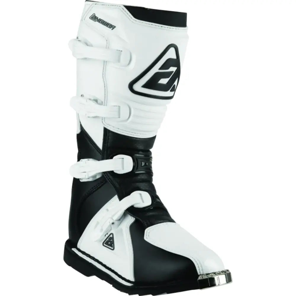 Answer AR1 Boot Black/White Size - 11 - 446637 - Apparel