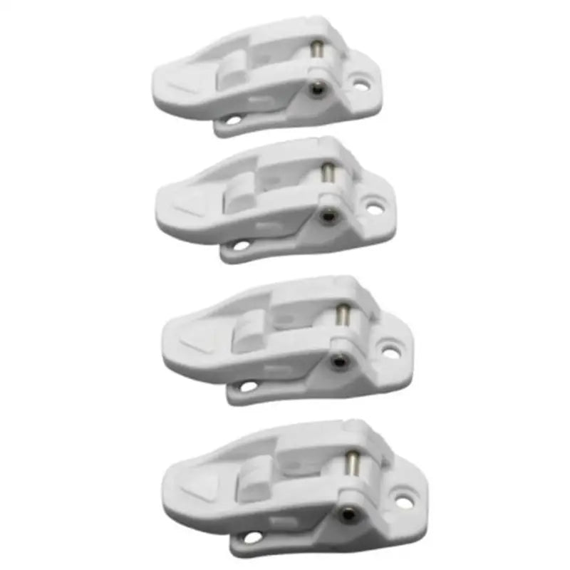 White plastic latches for Answer AR1 Boot Buckle Kit, perfect for answer ar1 boot repair
