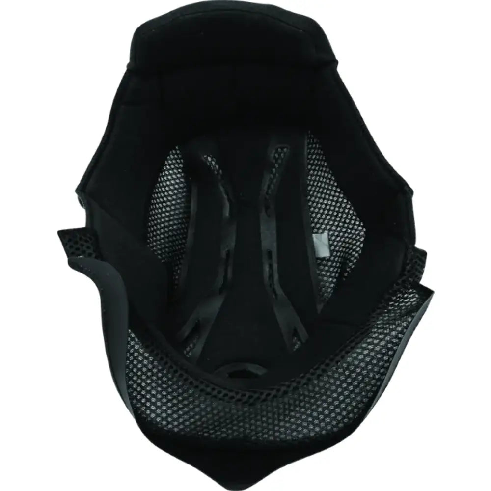 Black helmet interior showing Answer AR1 helmet liner for Answer AR1 helmet youth medium