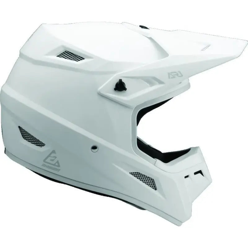 Answer 446364 Answer AR1 Solid Helmet White Youth - Small - 446364