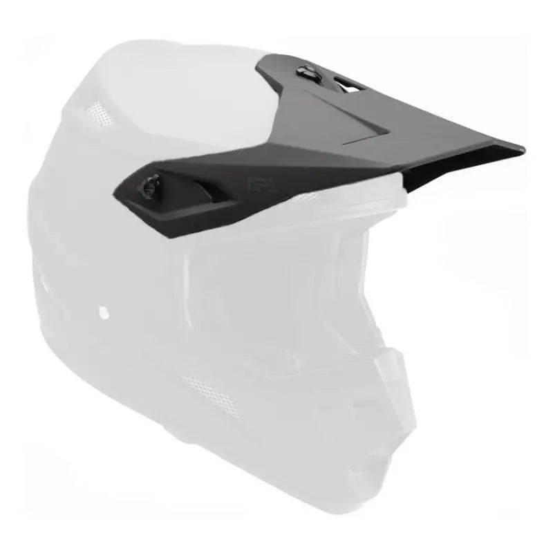 Black Answer AR1 Solid Visor for AR1 helmet, sleek visor for style and safety