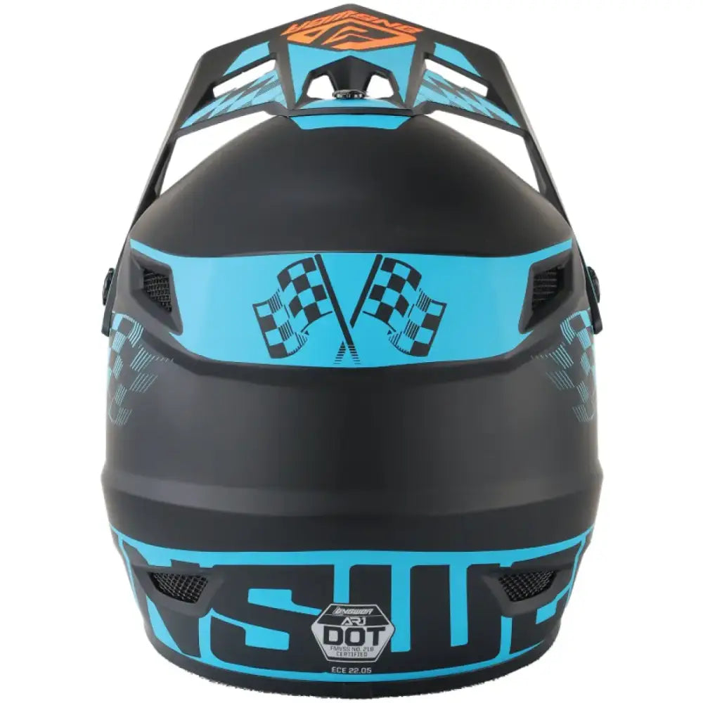 Answer AR1 Sweep Helmet Black/Astana/Hyper Orange Youth - Medium - Answer