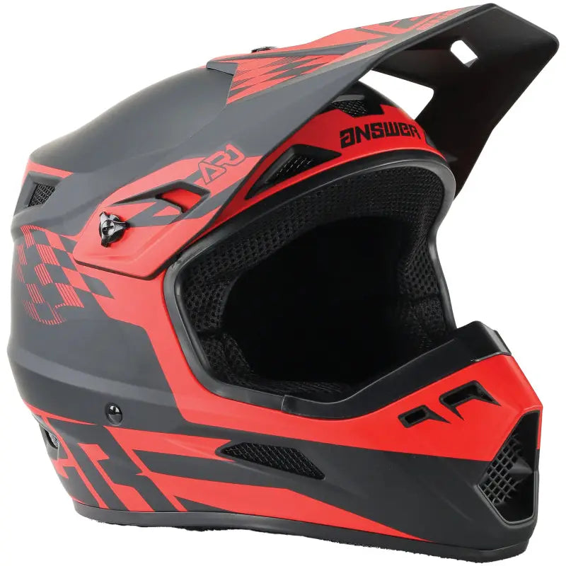 Answer AR1 Sweep Helmet Black/Red - XL - Answer
