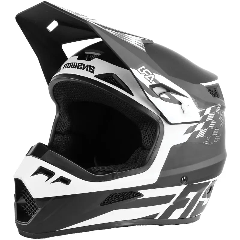 Answer AR1 Sweep Helmet Black/White - Large - Answer