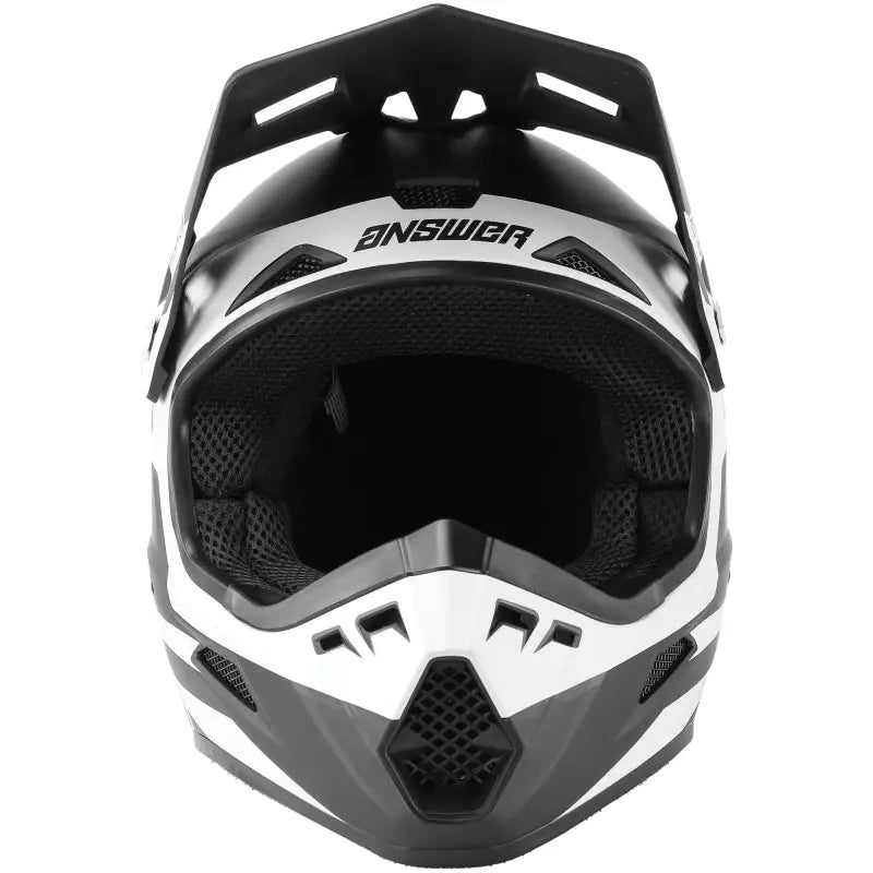 Answer AR1 Sweep Helmet Black/White - Large - Answer