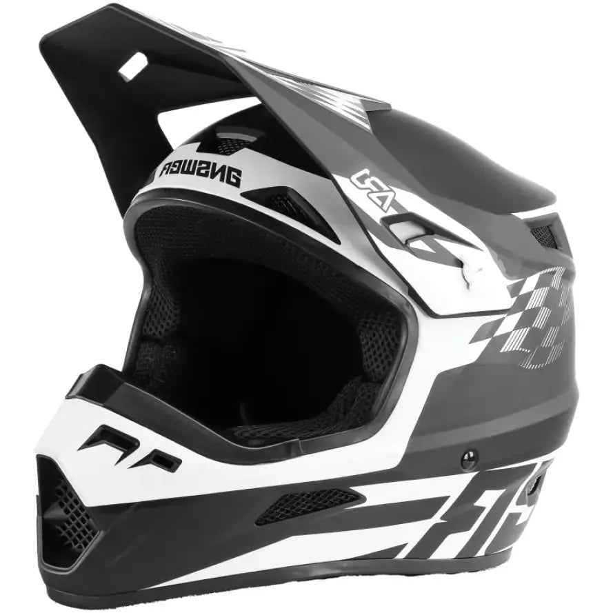Answer AR1 Sweep Helmet Black/White - Small - Answer