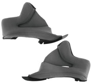 Gray helmet cheek pads for Answer AR5 helmet, 2XL size, perfect answer ar5 cheek upgrade