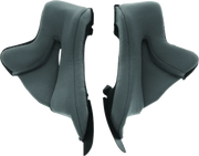Gray Answer AR5 cheek pads for AR5 helmet fit, large size, 447107