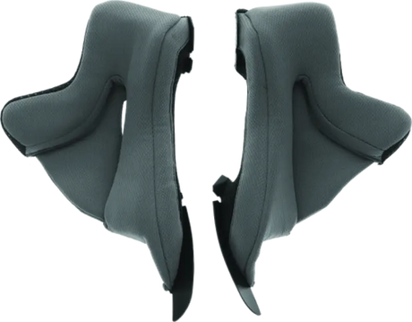 Gray helmet cheek pads for Answer AR5 Cheek, XS size, tennis gear upgrade