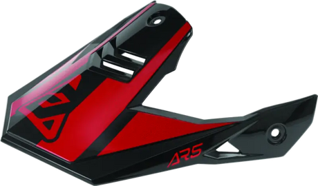 Answer AR5 Crypto Visor - Black/Red - 447099 - Safety