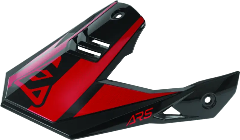 Answer AR5 Crypto Visor - Black/Red - 447099 - Safety