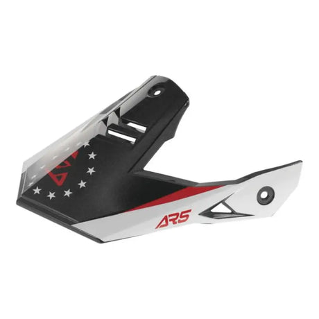 Answer AR5 Rally Visor - Red/Black - 447102 - Safety