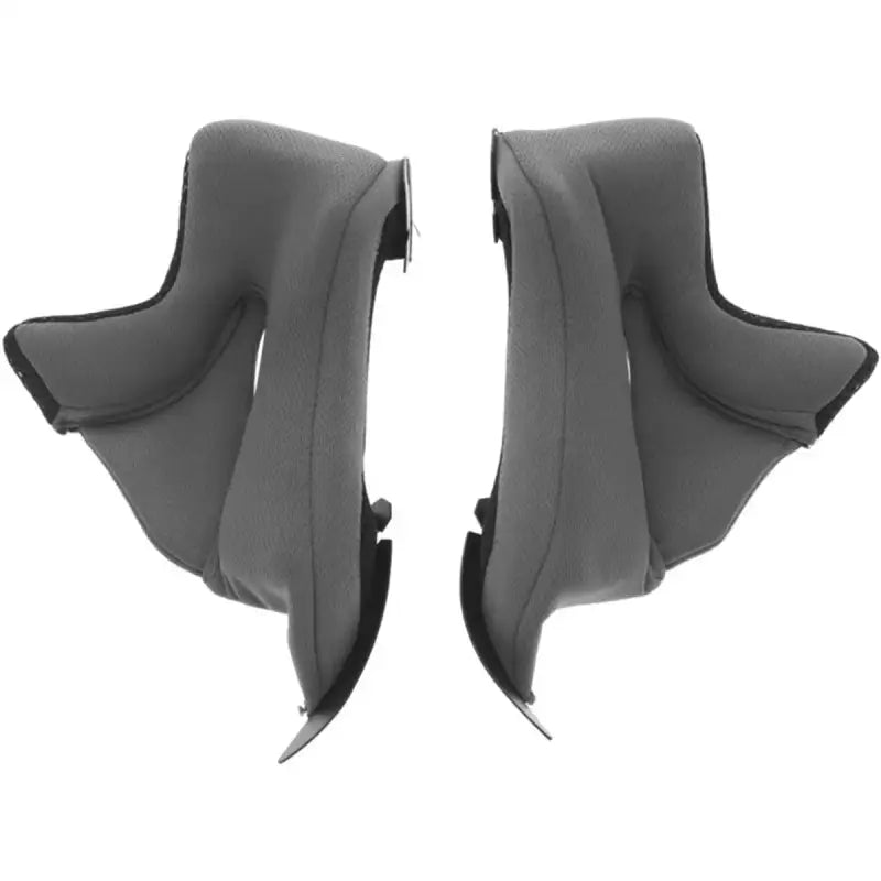 Gray helmet cheek pads for Answer AR7 helmet, perfect Answer AR7 cheek pads fit