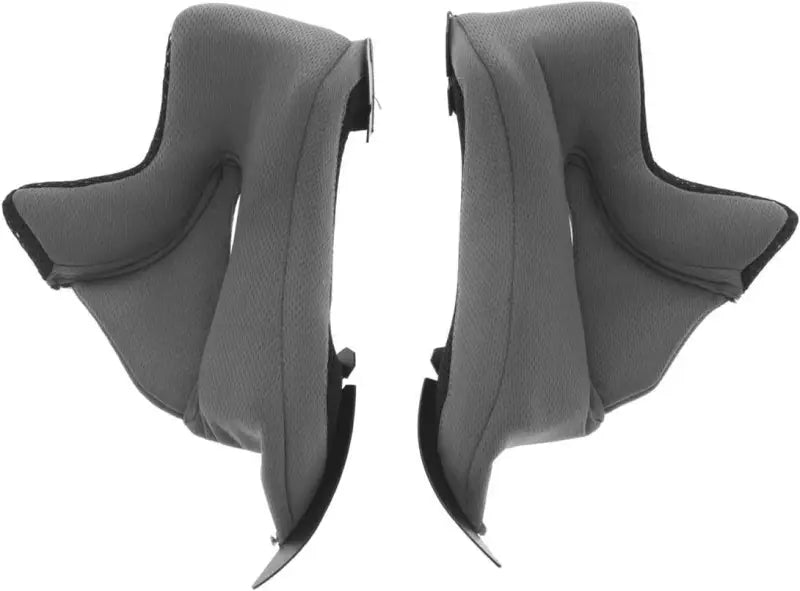 Gray helmet cheek pads for Answer AR7 helmet, medium size, Answer AR7 cheek pads