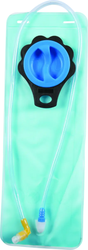 Answer Hydration Bladder with tube and bite valve for easy hydration on the go