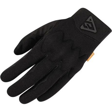 Black answer paragon gloves full-finger gloves for a snug fit and grip