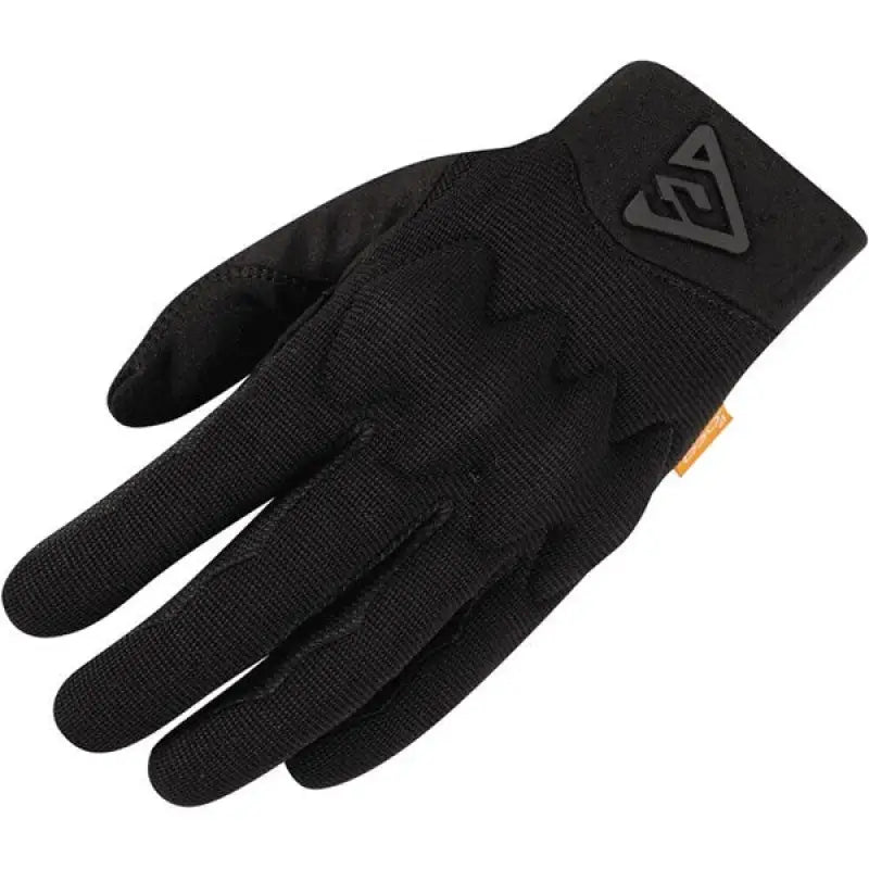 Black answer paragon gloves full-finger gloves for a snug fit and grip