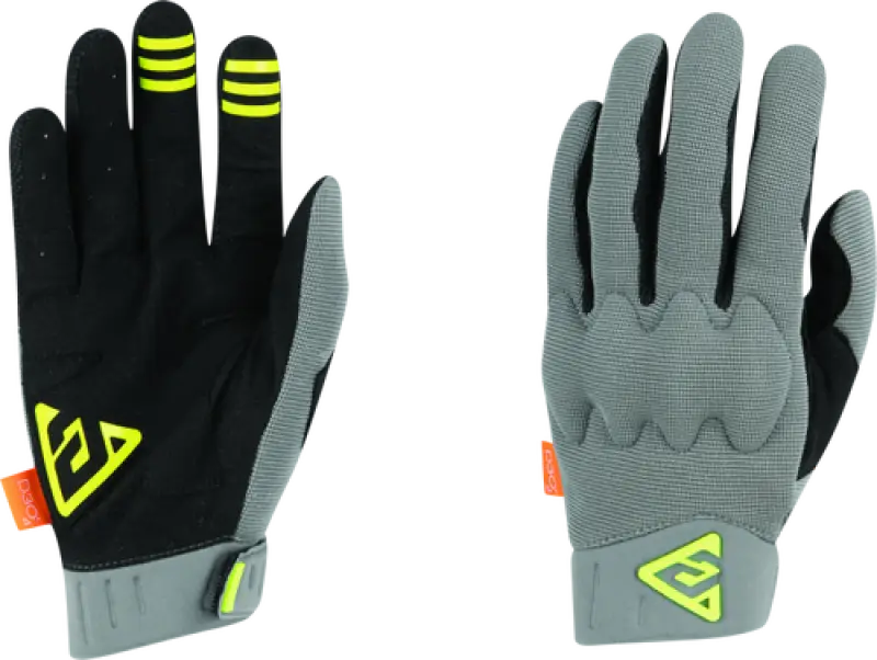 Answer Paragon Gloves Hyper Acid Grey small black and gray gloves for best arm protection