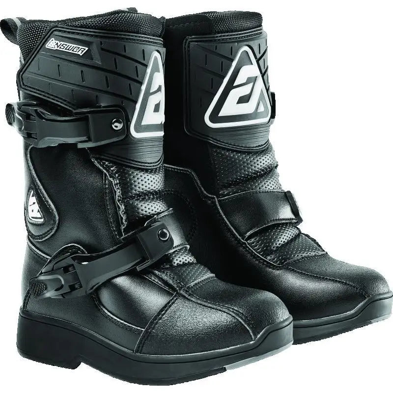 Answer 446170 Answer Peewee Boot Black Youth - 11 - 446170