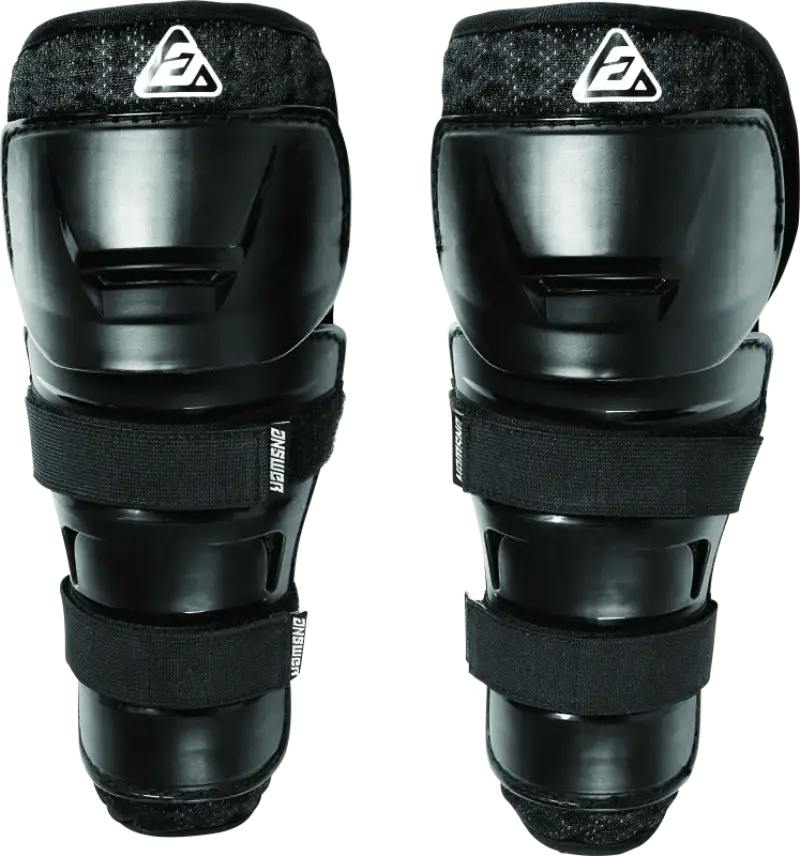 Answer Peewee Knee Guard Black - Answer