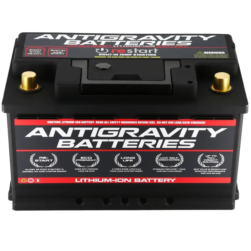 Antigravity Batteries AG-H7-80-RS Antigravity H7/Group 94R Lithium Car Battery w/Re-Start