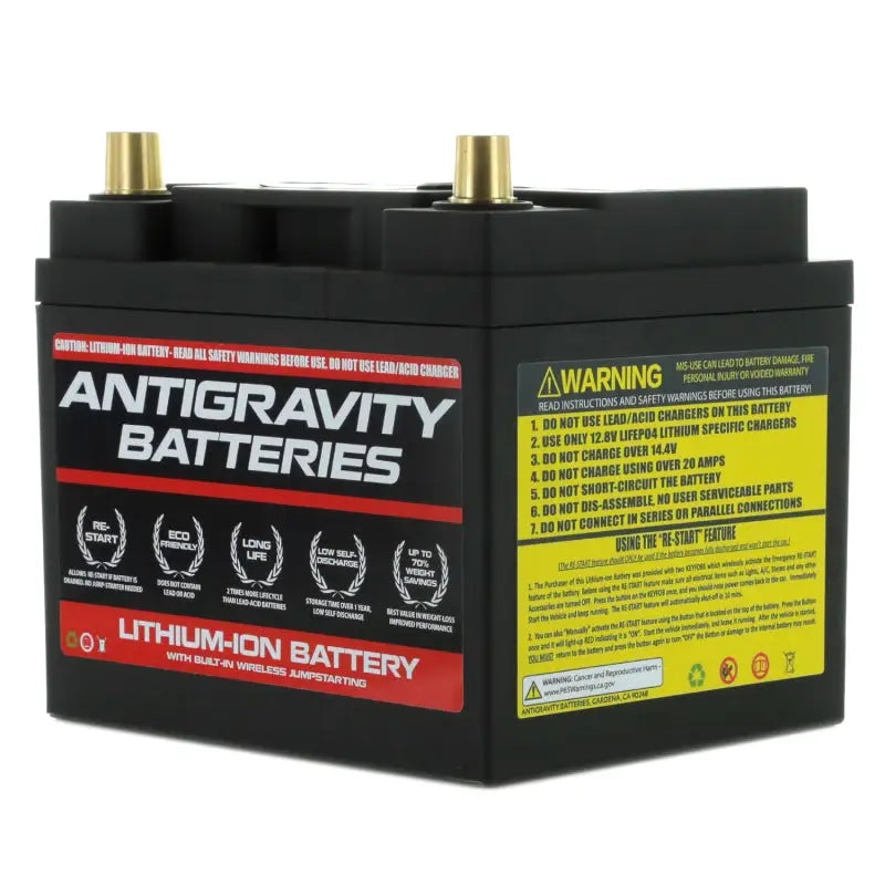 Antigravity Group 26 Lithium Car Battery w/Re-Start - Truck & Automotive