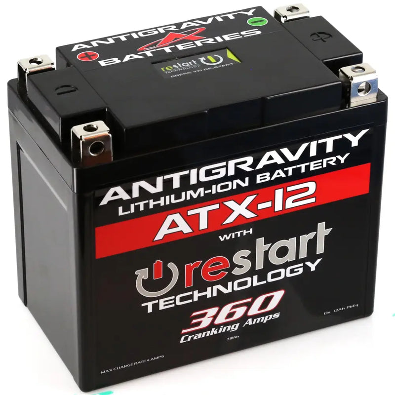 Antigravity Restart Lithium Battery AG-ATX12-RS - ATX12-RS 360 CA