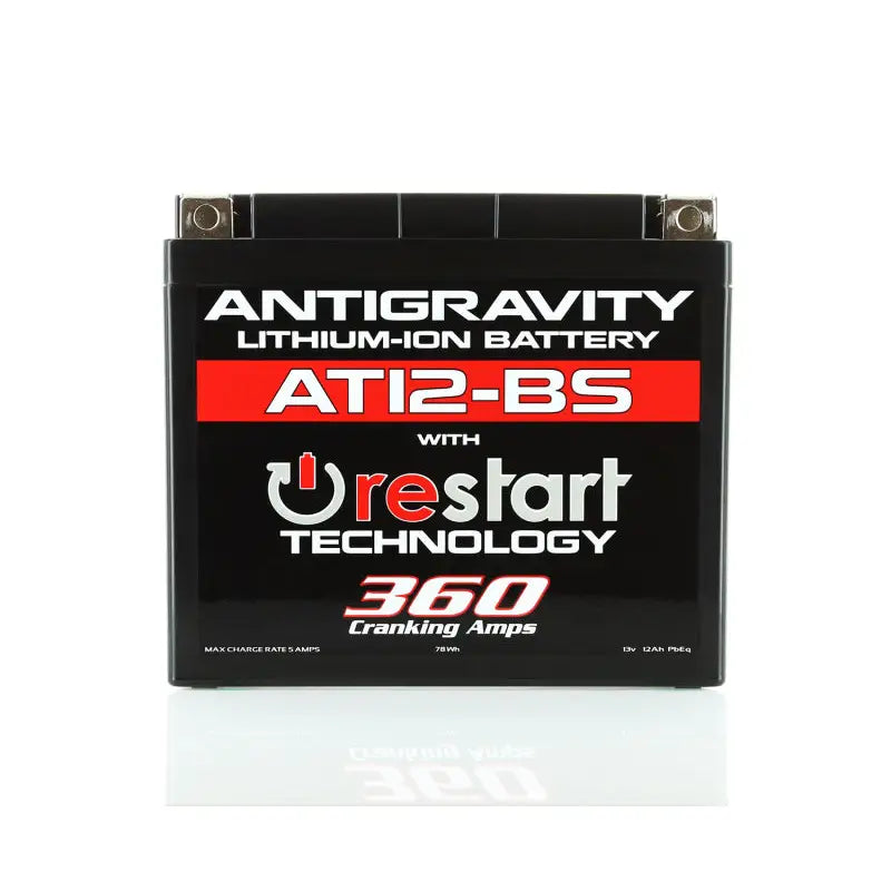 Antigravity Batteries AG-AT12BS-RS Antigravity YT12-BS Lithium Battery w/Re-Start