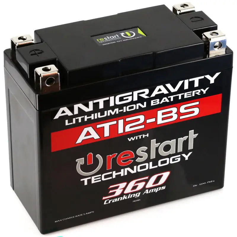 Antigravity YT12-BS Lithium Battery w/Re-Start - Truck & Automotive