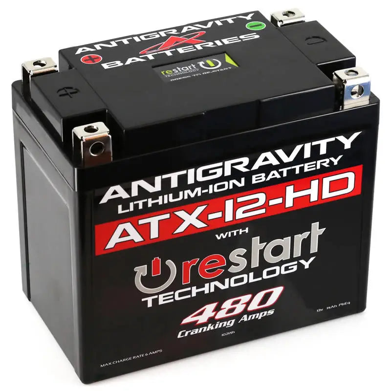 Antigravity YTX12 High Power Lithium Battery w/Re-Start - Truck & Automotive