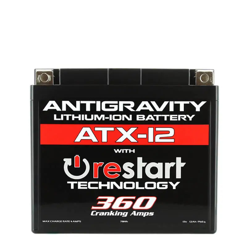 Antigravity YTX12 Lithium Battery with Re-Start Technology for RV, Automotive, Powersports, Off-road, and Marine applications, a must-have exterior and truck accessory, Truck & Automotive, Auto Maintenance, Batteries, Starting & Charging, AVADA - Best Sellers