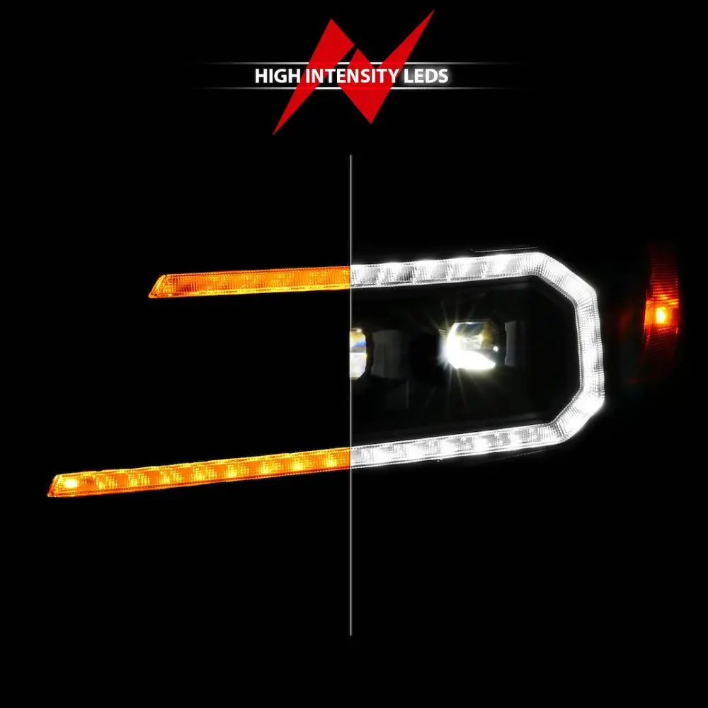Anzo Simple Plug And Play Installation Headlight Assembly 111634 - Chevy Colorado 15-22 Full Led Proje