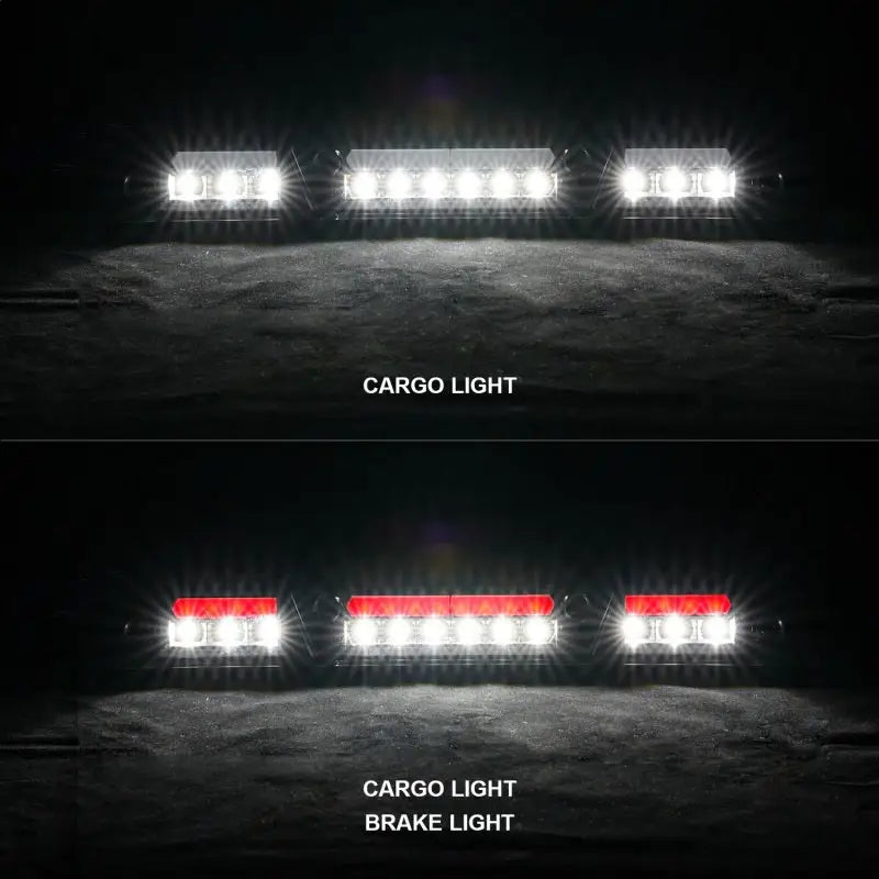 ANZO 15-20 Ford F-150 - F-450 LED Third Brake Light - Black Housing/Smoke Lens - Truck & Automotive