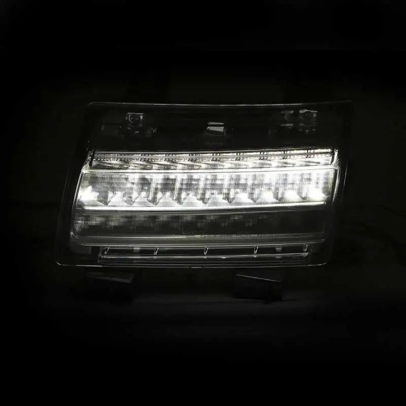 ANZO 18-19 Jeep Wrangler JL Halogen Chrome Clear w/ Sequential Signal 