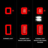 Anzo 19-21 Chevy Silverado Work TruckFull LED Tailights Black Housing Smoke Lens G2 (w/C Light Bars) - Truck &