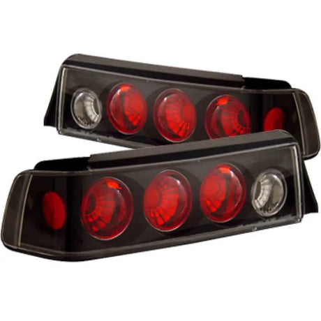 ANZO ANZO 1988-1991 Honda Civic Taillights Black