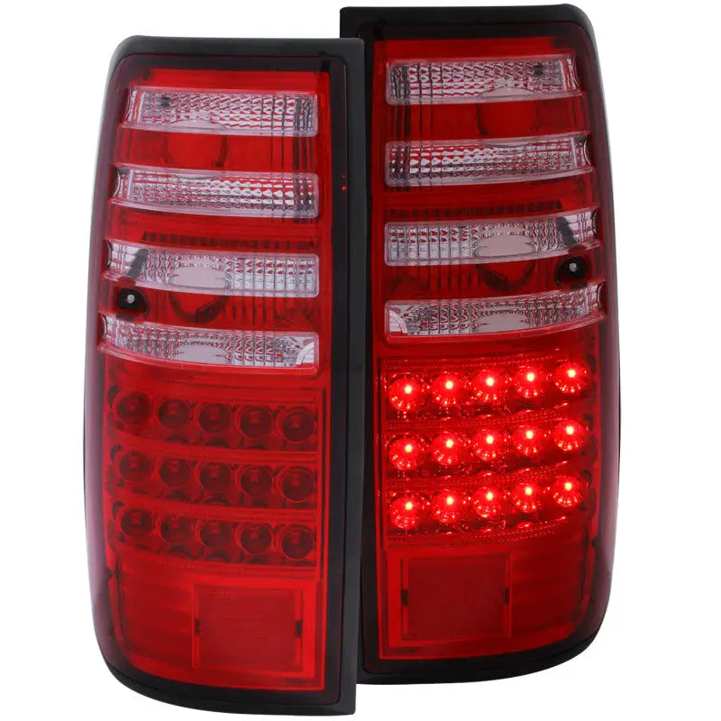 ANZO 311095 ANZO 1991-1997 Toyota Land Cruiser Fj LED Taillights Red/Clear
