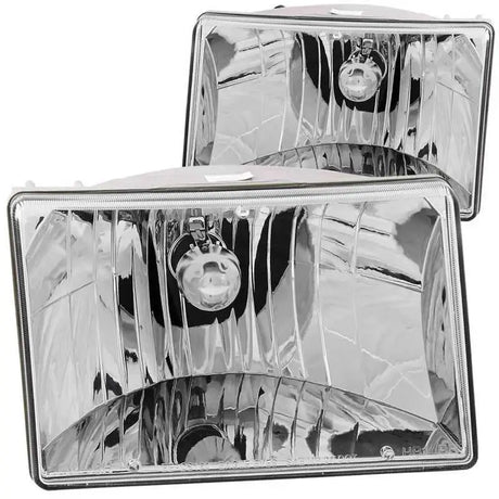 ANZO ANZO 1993-1998 Jeep Grand Cherokee Crystal Headlights Chrome