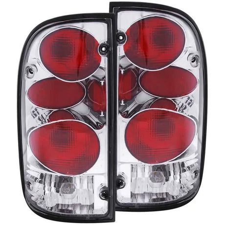 ANZO 1995-2000 Toyota Tacoma Taillights Chrome 