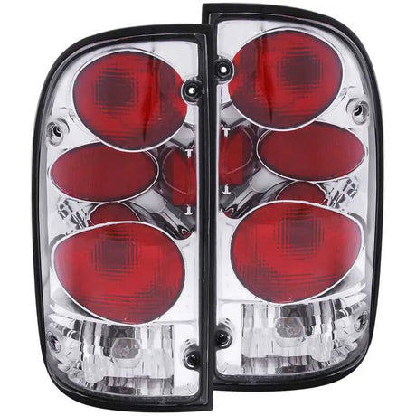 ANZO 1995-2000 Toyota Tacoma Taillights Chrome 