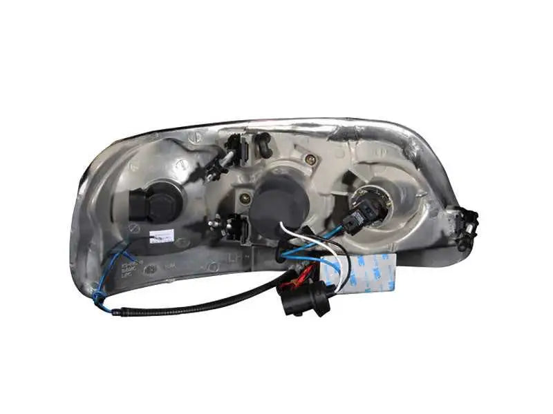 ANZO 1997-2003 Ford F-150 Projector Headlights w/ Halo Black (CCFL) 