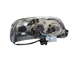 ANZO 1997-2003 Ford F-150 Projector Headlights w/ Halo Black (CCFL) 