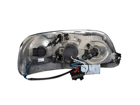 ANZO 1997-2003 Ford F-150 Projector Headlights w/ Halo Black (CCFL) 